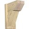 Ekena Millwork Traditional Slat Rough Sawn Outlooker, Douglas Fir, 8"W x 14"D x 18"H OUT08X14X18TRA06RDF - alternate 1